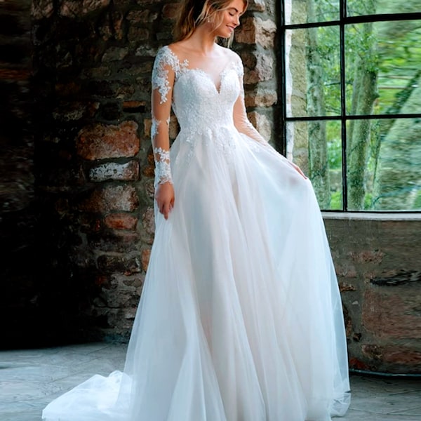 Unleashing the Timeless Charm of Butterfly Sleeve Wedding Dress
