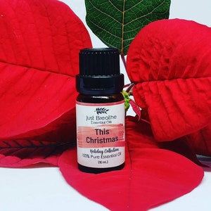 Christmas Essential Oils Set | 100% Pure Essential Oils Blends - Holiday Collection | Christmas Scents | Therapeutic Oils | 10mL image 6