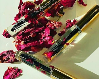 Lash Serum, Brow Serum | Eyebrow and Eyelash Growth Oil | Castor Oil | Eyebrow Serum | Hair Growth Serum | Eyelash Oil| Rose Infused Oil