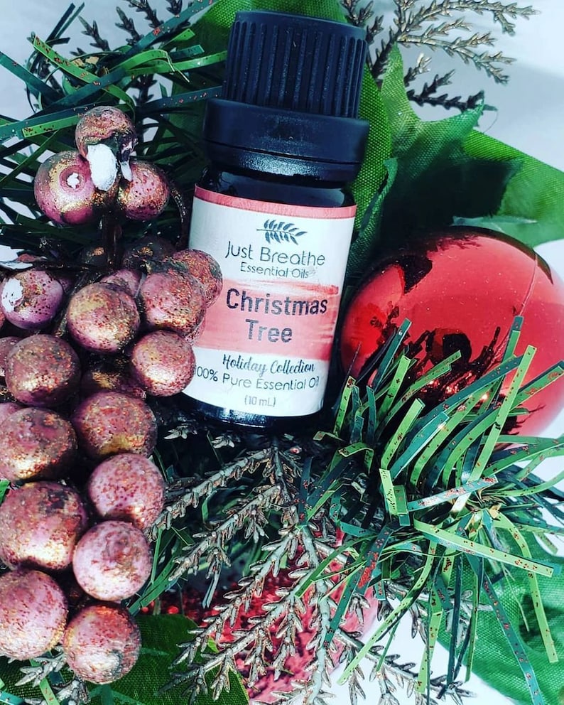 Christmas Essential Oils Set | 100% Pure Essential Oils Blends - Holiday Collection | Christmas Scents | Therapeutic Oils | 10mL O' Christmas Tree