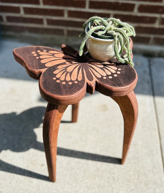 Butterfly online garden stool