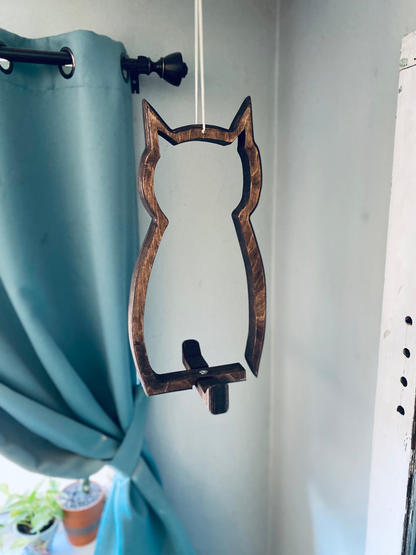 Cat Plant Hanger Plant Hanger Indoor Planter Hanging Etsy