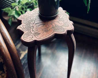 メデューサ、プラントスタンド、プラントスツール、サイドテーブル