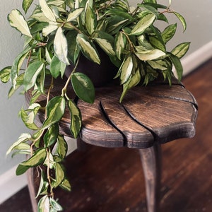 Stojak na rośliny Monstera, stojak na rośliny, stolik boczny, stolik Monstera, mały stojak na rośliny, wysoki stojak na rośliny, doniczka doniczkowa, półka na rośliny, prezent dla mamy