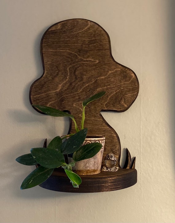 Mushroom Shelf Plant Stand Wall Shelf Wall Mount Wall Art Etsy