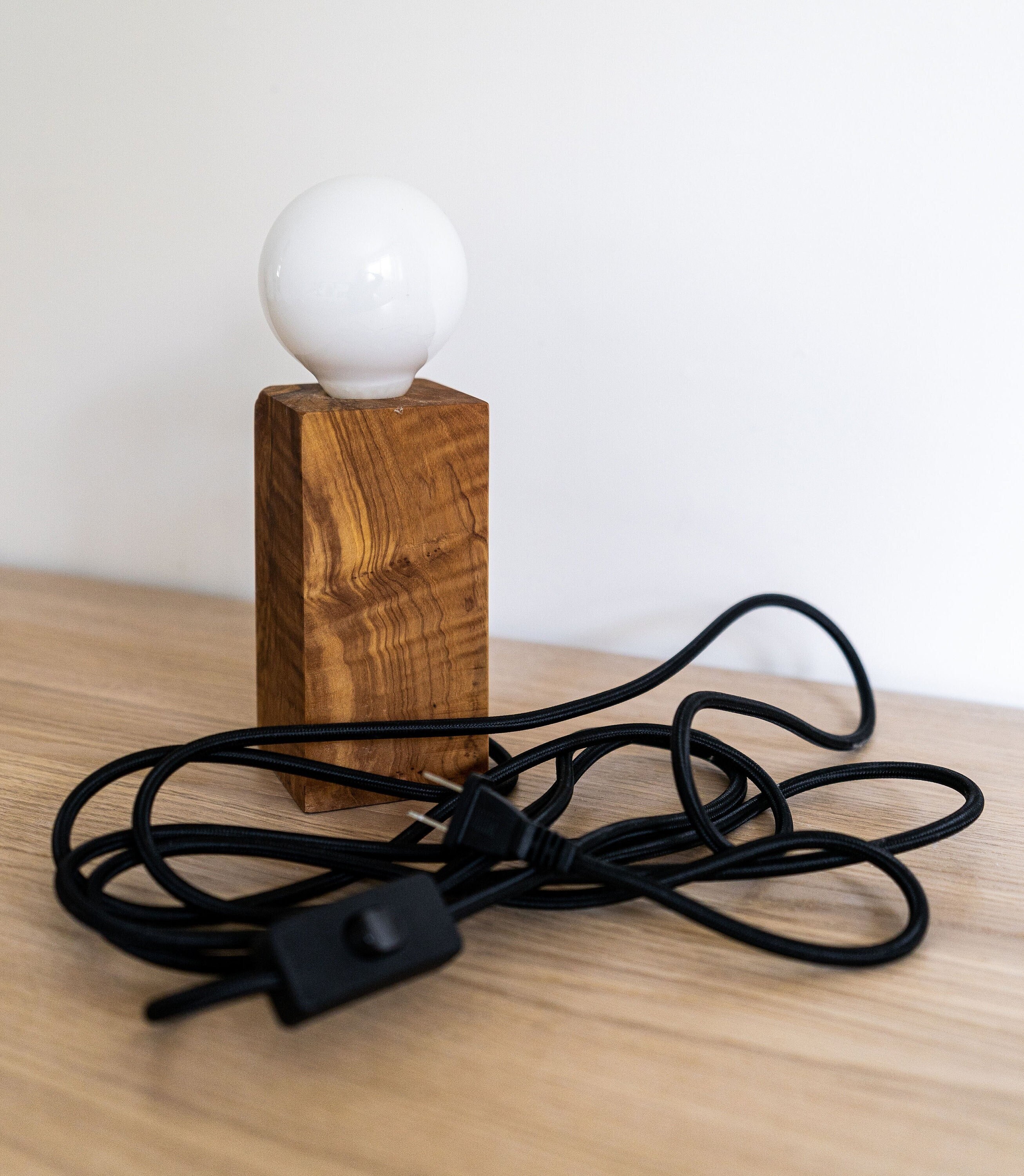 Table Lamp Desk Lamp Bedside Light Plug in Nightstand Lamp | Etsy