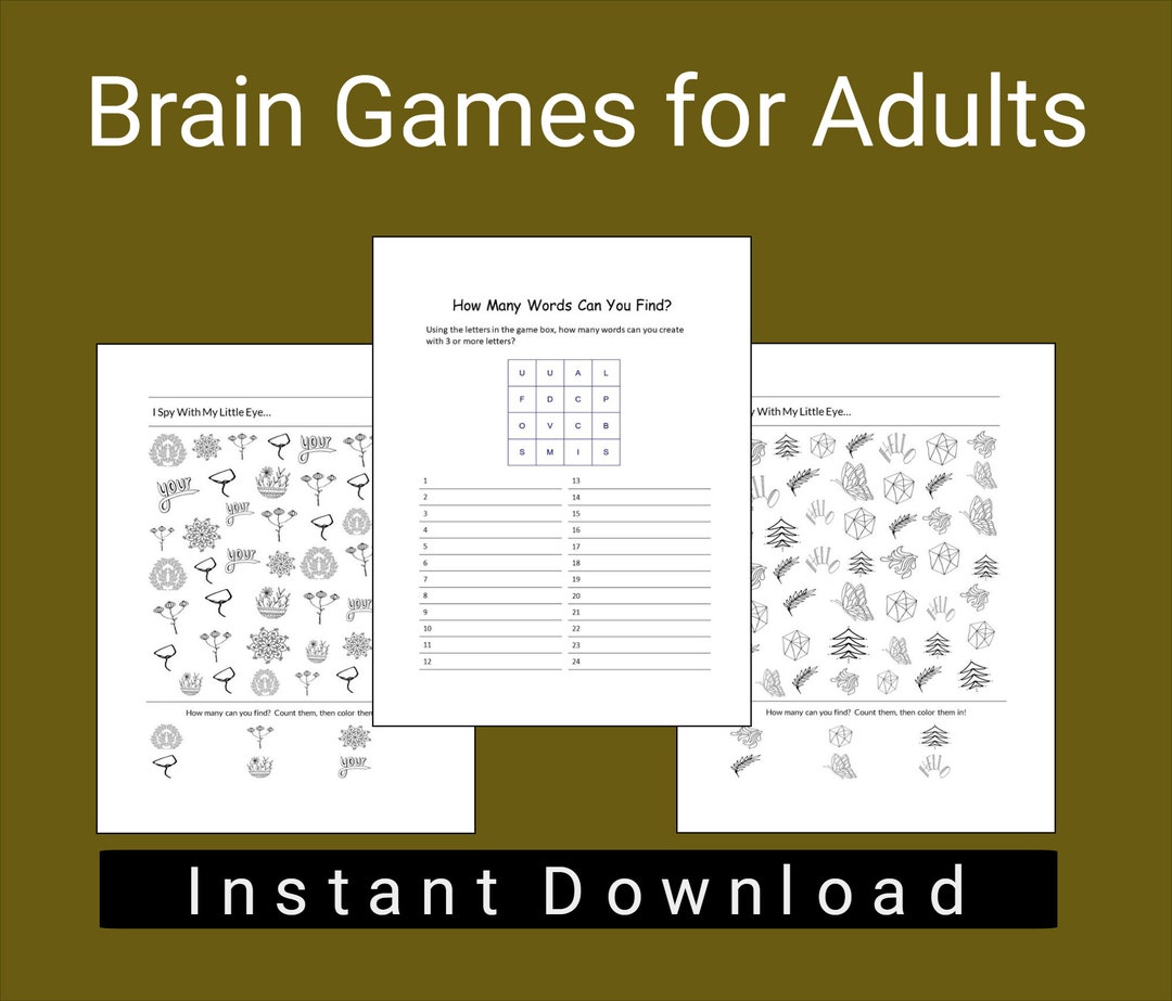 Multiplayer Games -  - Brain Games for Kids and Adults