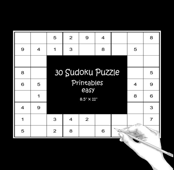 Easy Sudoku Puzzles - Free Printable