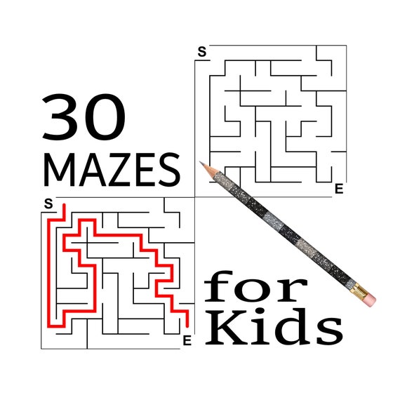 Maze Types Puzzles  Free Printable Puzzle Games