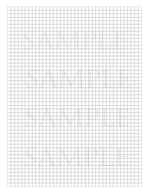 graph paper printable graph paper sheets instant download etsy