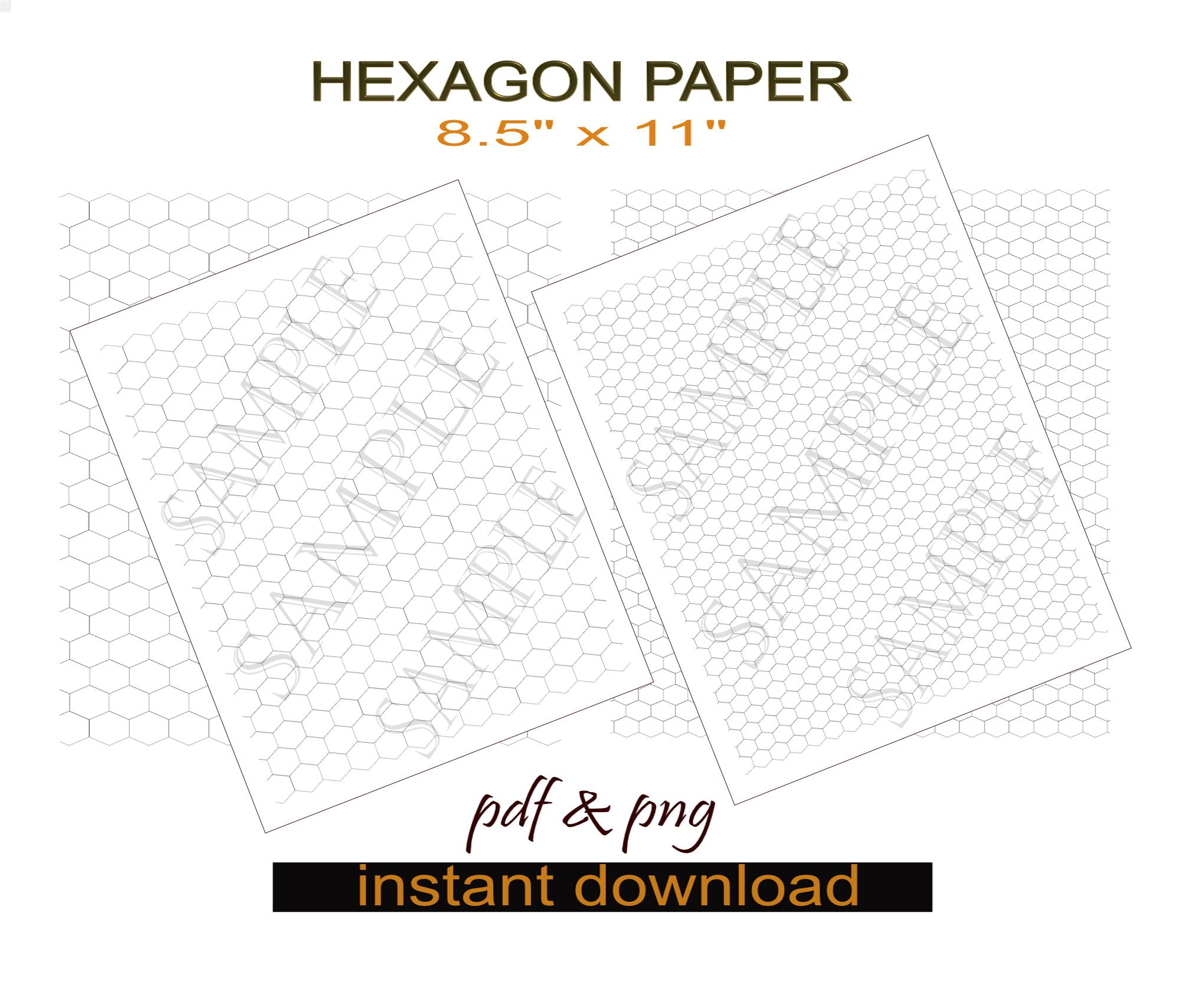 digital hexagon graph paper graph paper hex graph paper etsy