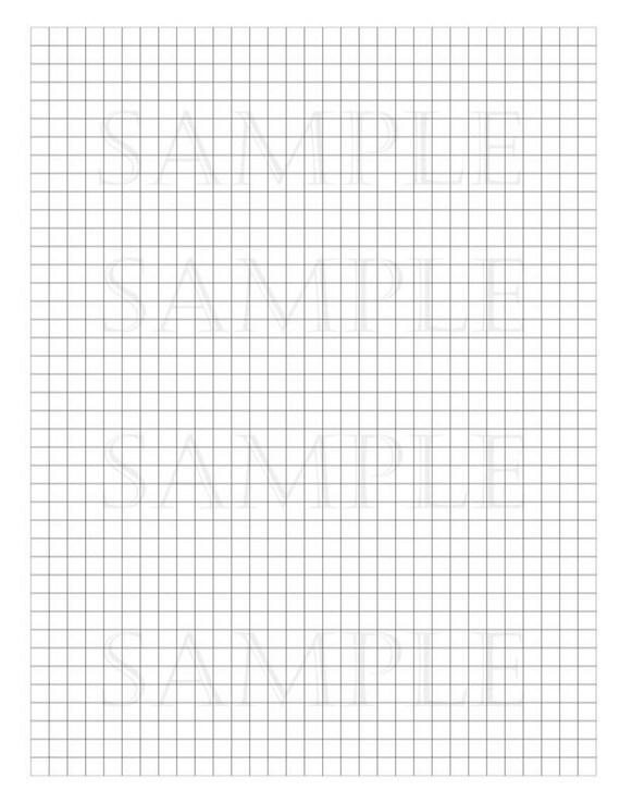graph paper printable graph paper sheets instant download etsy
