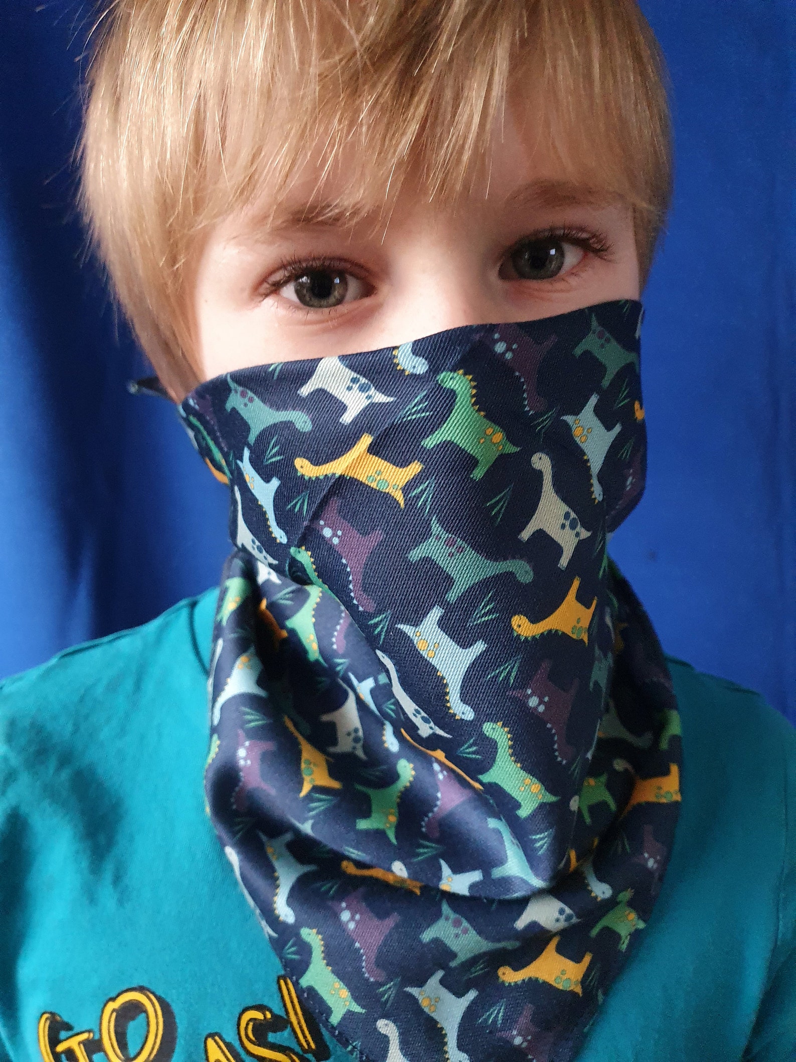 Kids Bandana / Boys square Bandanas / Unisex Bandanas / Etsy