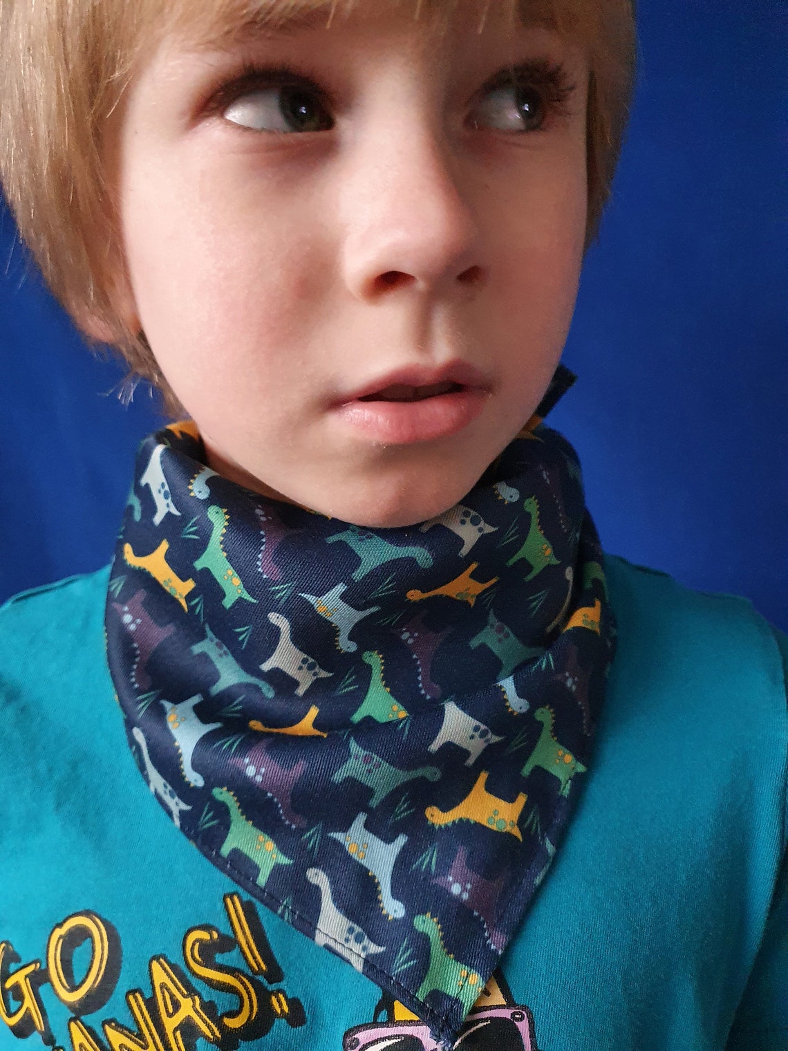 Unisex Bandana / Boys square Bandanas / Bandana for boys / Etsy
