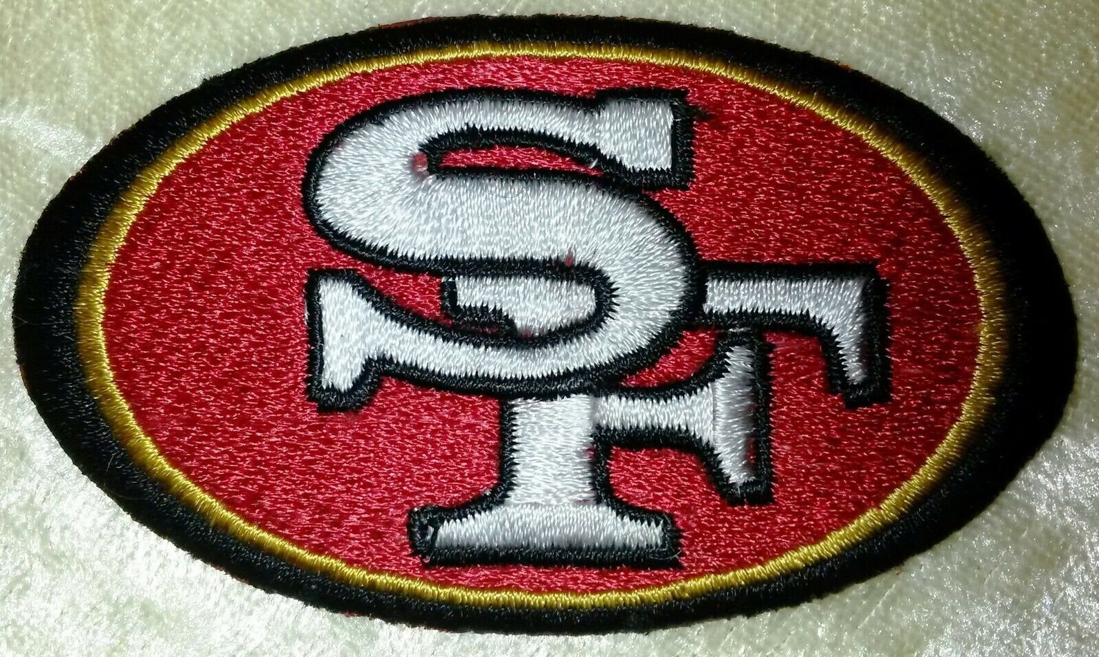 Embroidered Patch San Francisco 49ers 3.5 Iron On Etsy