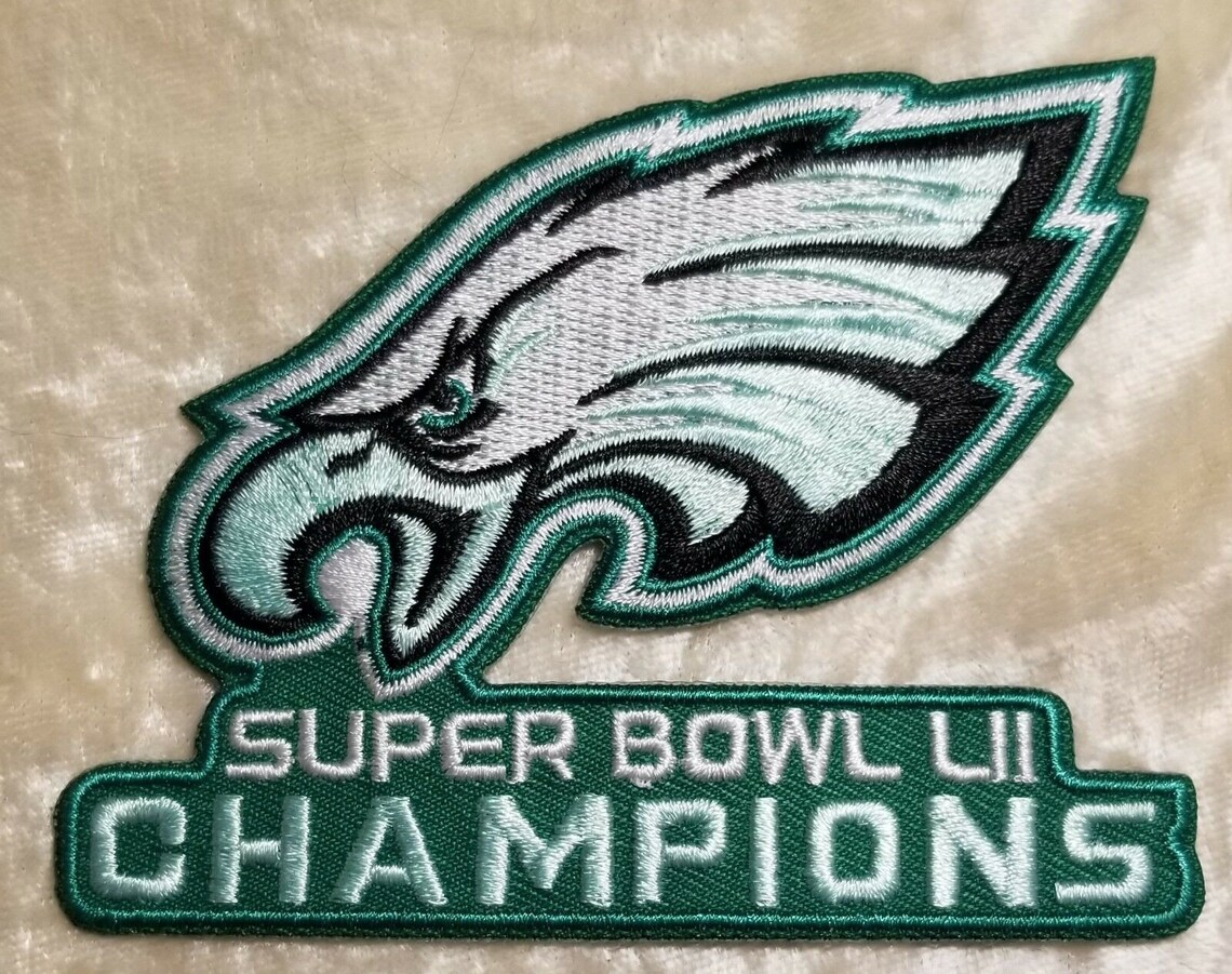 Embroidered Patch Philadelphia Eagles Super Bowl 54 LII Etsy
