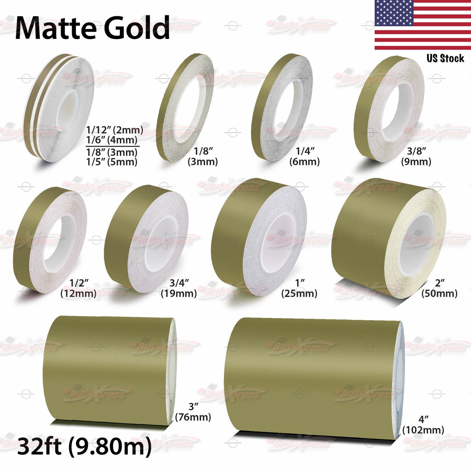 MATTE GOLD Roll Vinyl Pinstriping Pin Stripe Car Motorcycle Etsy