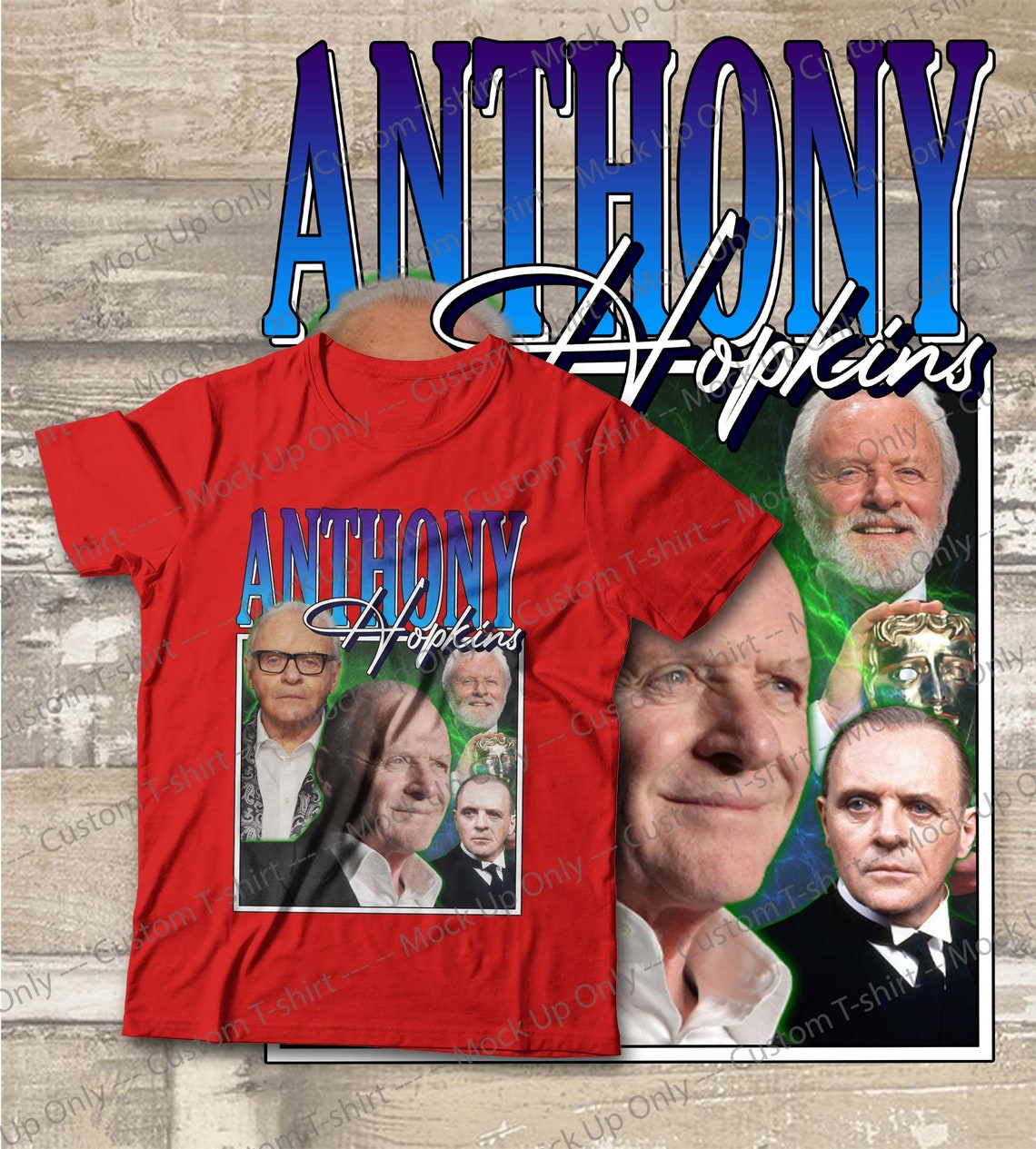 Anthony hopkins bootleg vintage t-shirt oscarisé 2021 t ...