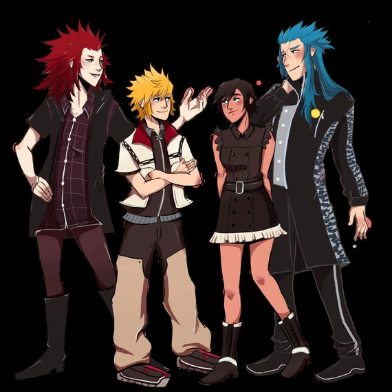 Roxas And Axel Comics