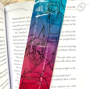 Wei Ying Lan Zhan WangXian MDZS Laminated Bookmark