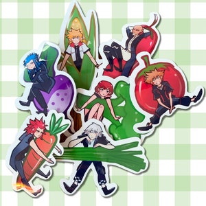 Autocollants végétariens Kingdom Hearts