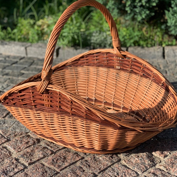 Willow Basket Etsy