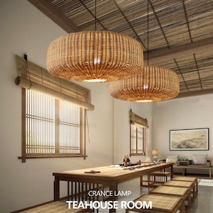 Extra large rattan light shade outlet