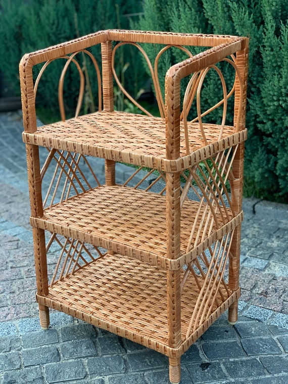 Cane on sale shelving unit