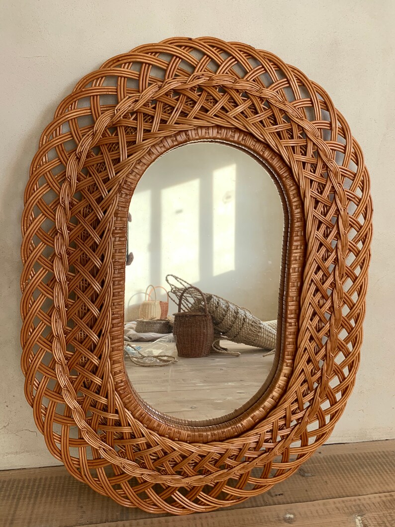 Vintage Mirror Living Room Mirror Large Mirror - Etsy