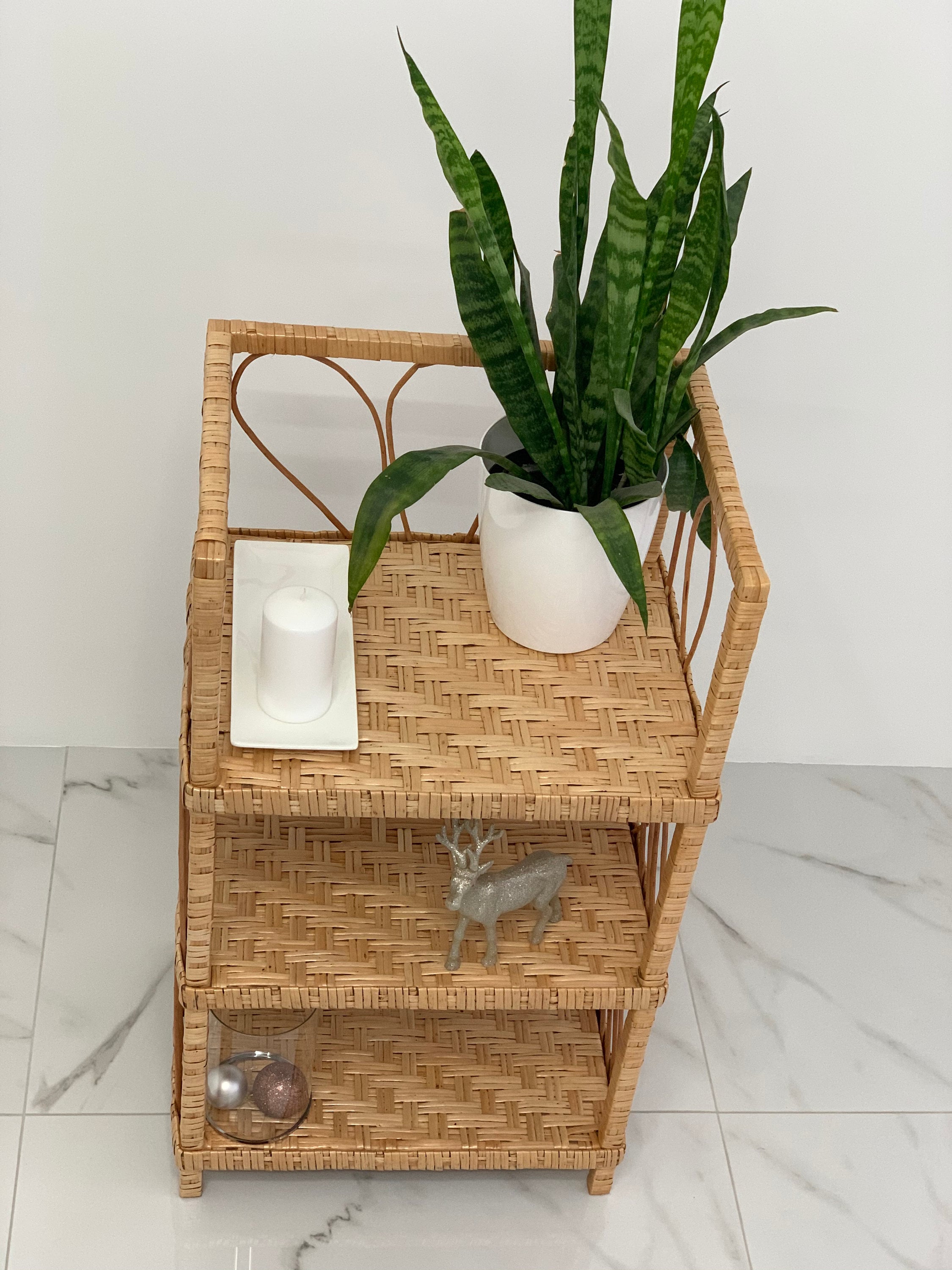 Wicker Shelf Storage shelf 3Shelf Unit Available chest of Etsy