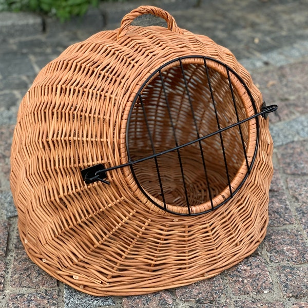 Wicker Pet Carrier, Pet Basket, House for animals