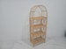 35/47/53/67 inches height wicker shelf, Storage shelf, Bookshelf, Plant shelf, Rattan shelf, Rattan shelf 