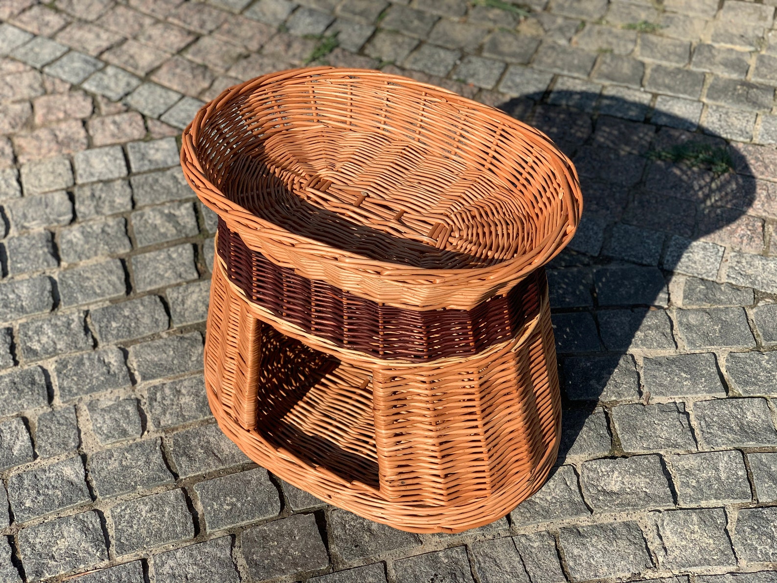 Wicker Pet Carrier Pet Basket House for Animals - Etsy - Wicker Pet Basket