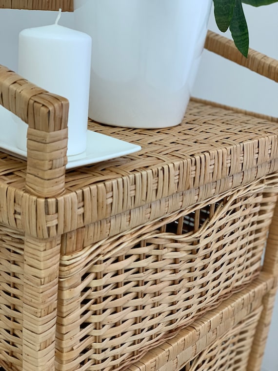 Wicker 3 sale drawer dresser