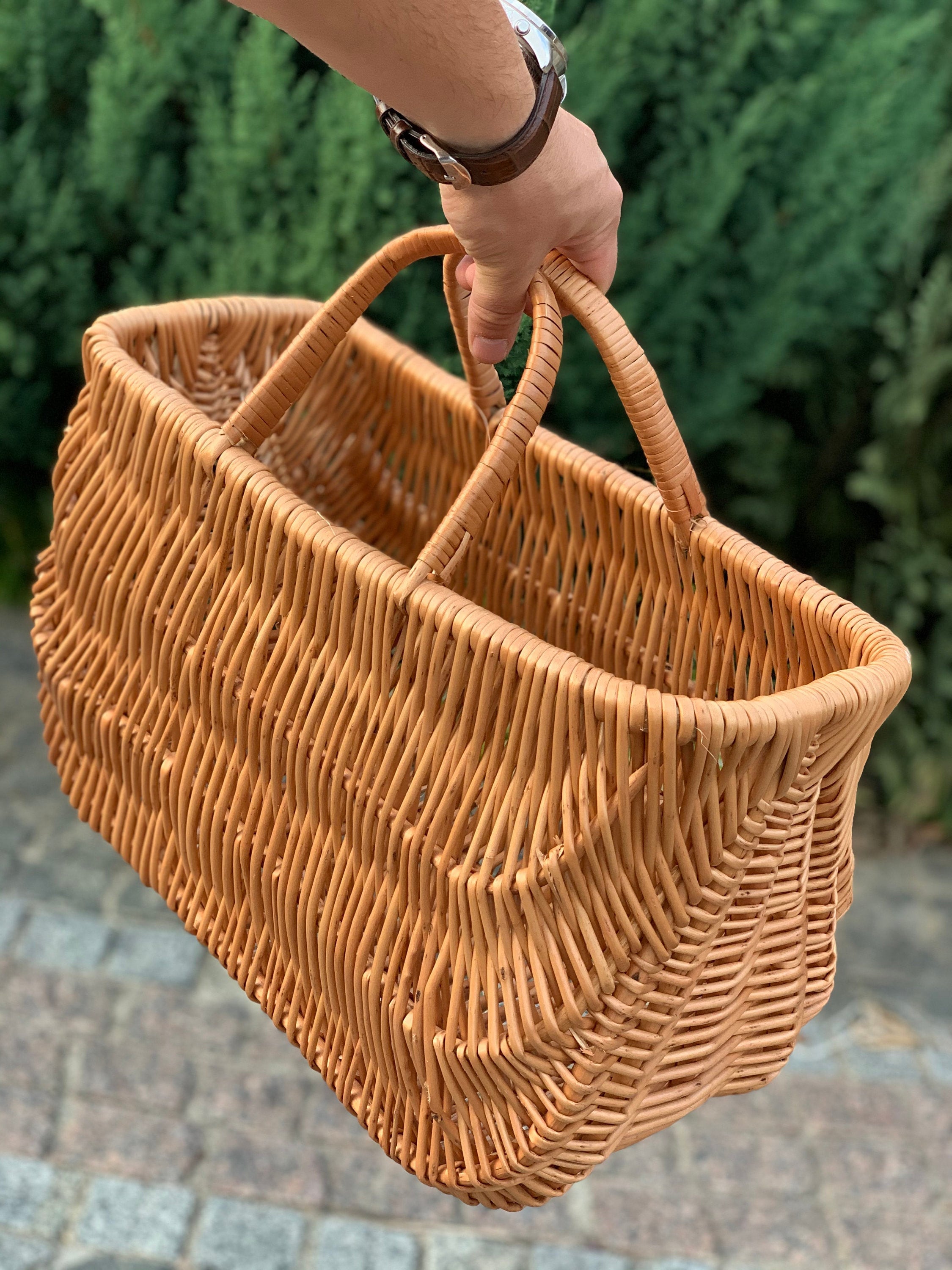 Wicker Gift Baskets
 Basket From Willow Wicker Basket Gift Basket Wicker Gift Etsy