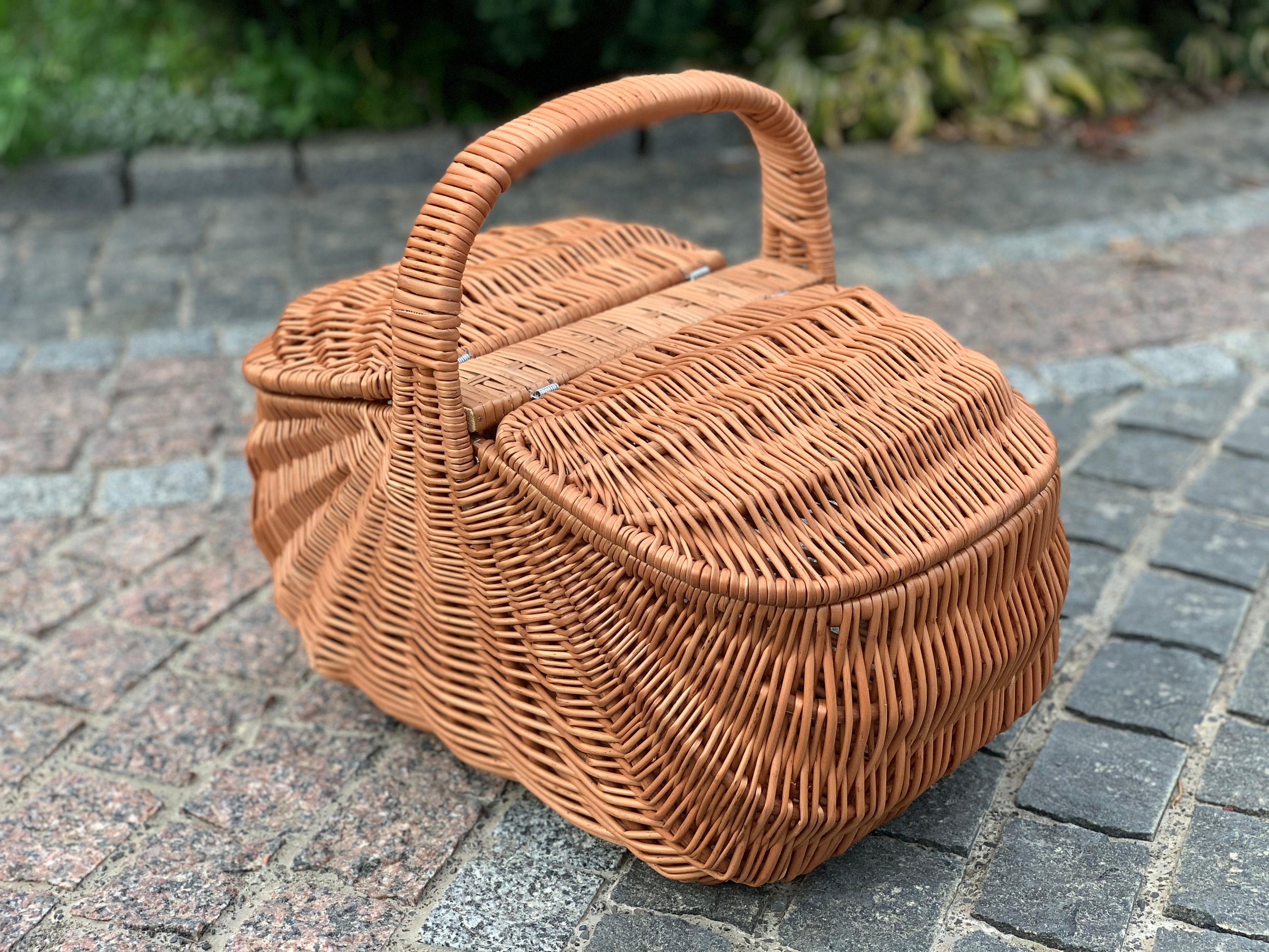 Large Wicker Basket, Large Gathering Basket, Firewood Basket, Big Display  Basket, Willow Basket 