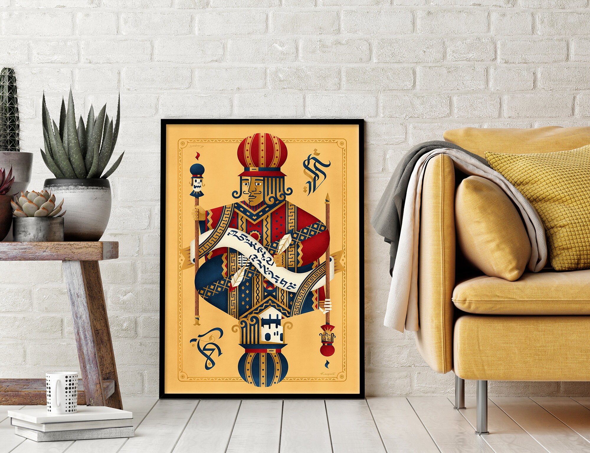 Merchant Poster Merchant Poster Illustration Print 50x70, 35x50 - Etsy