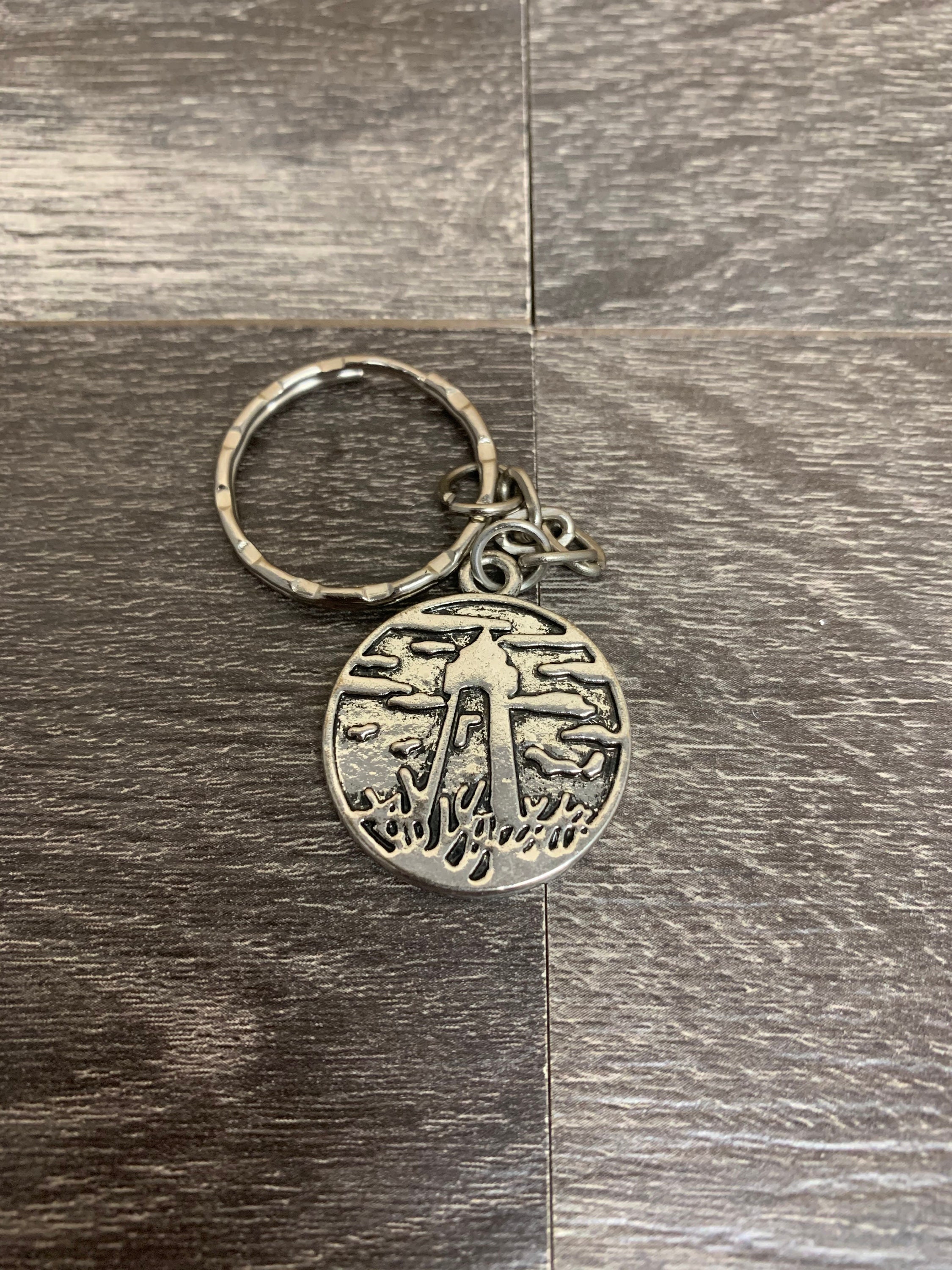 Silver Lighthouse Keychain, Key Charm, Car Accessory - Etsy