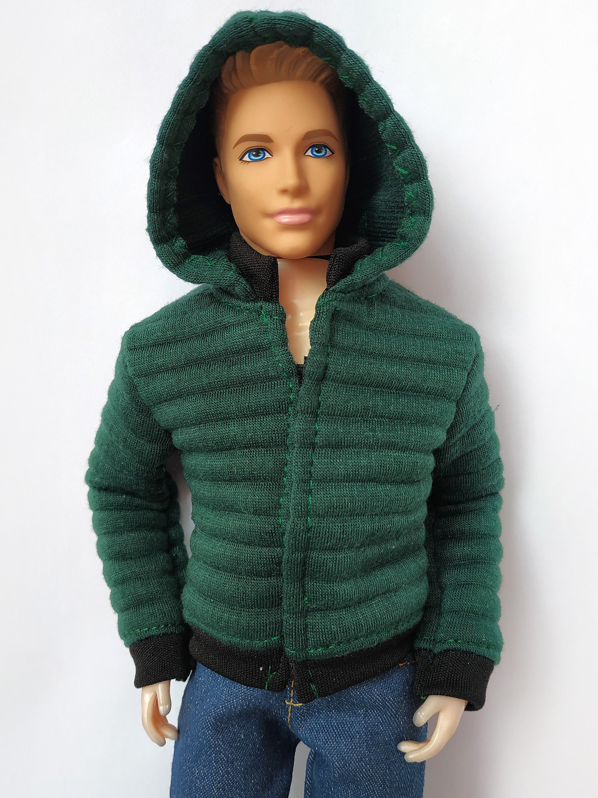 Ken doll clothes Ken Jacket Ken winter coat jacket Ken Etsy