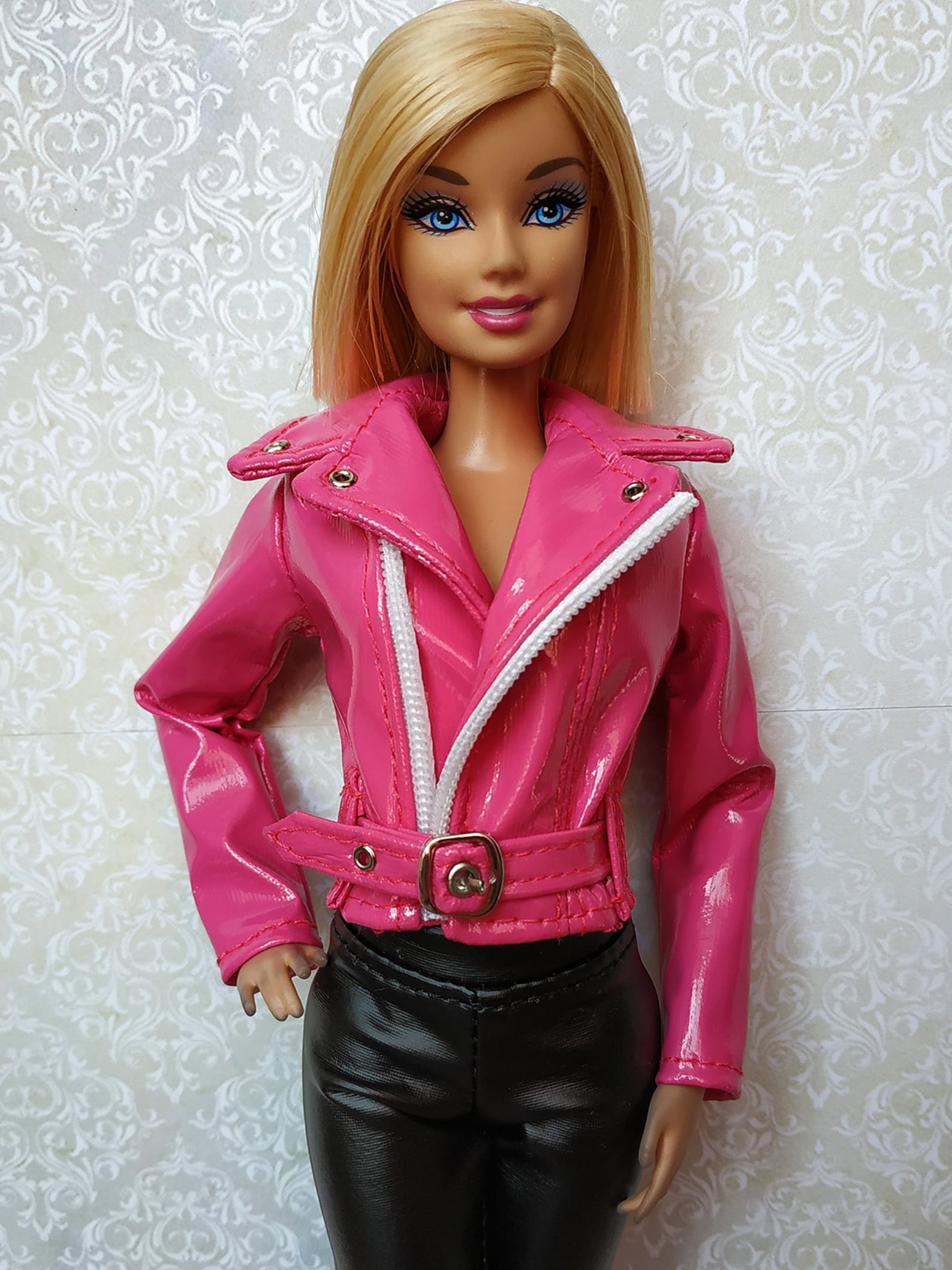 barbie leather dress
