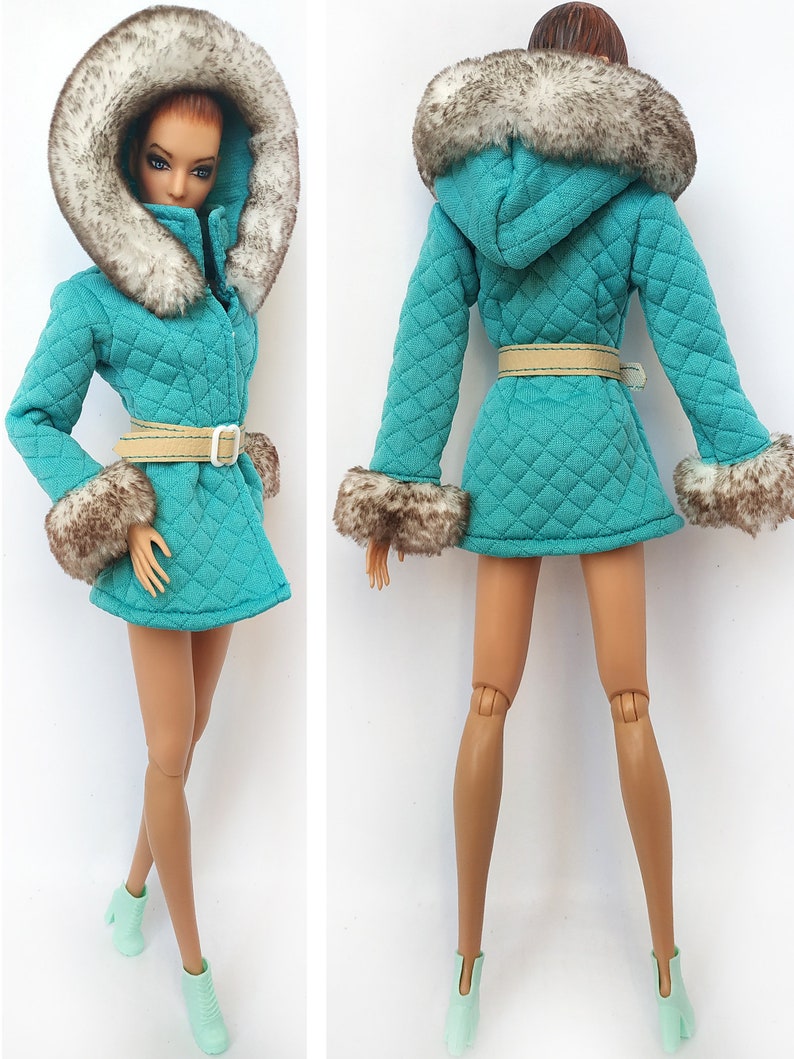 Barbie Clothes Barbie Jacket Fashion Royalty Doll Clothes | Etsy