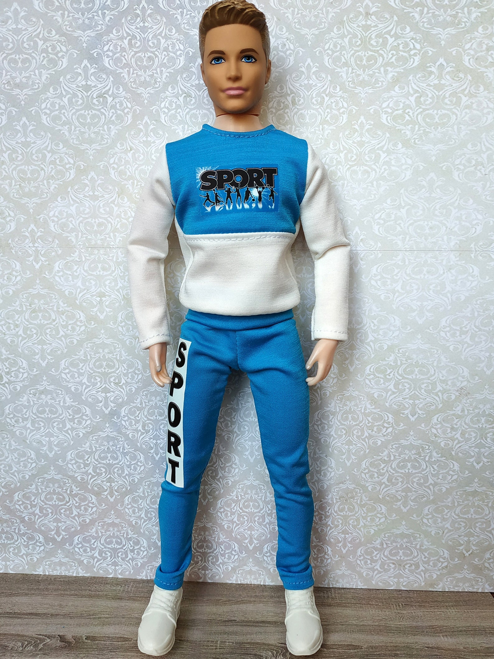 Ken Clothes Ken sweater and pants Ken doll tracksuit Ken Etsy