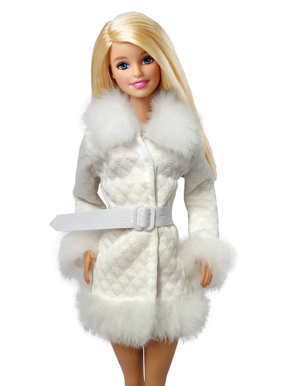Clothes for Doll Winter Coat for Doll 11.5 12 In, Doll Jacket, Doll Outfit,  Doll Clothes, Fashion Doll Clothes Made to Move Fashionistas 