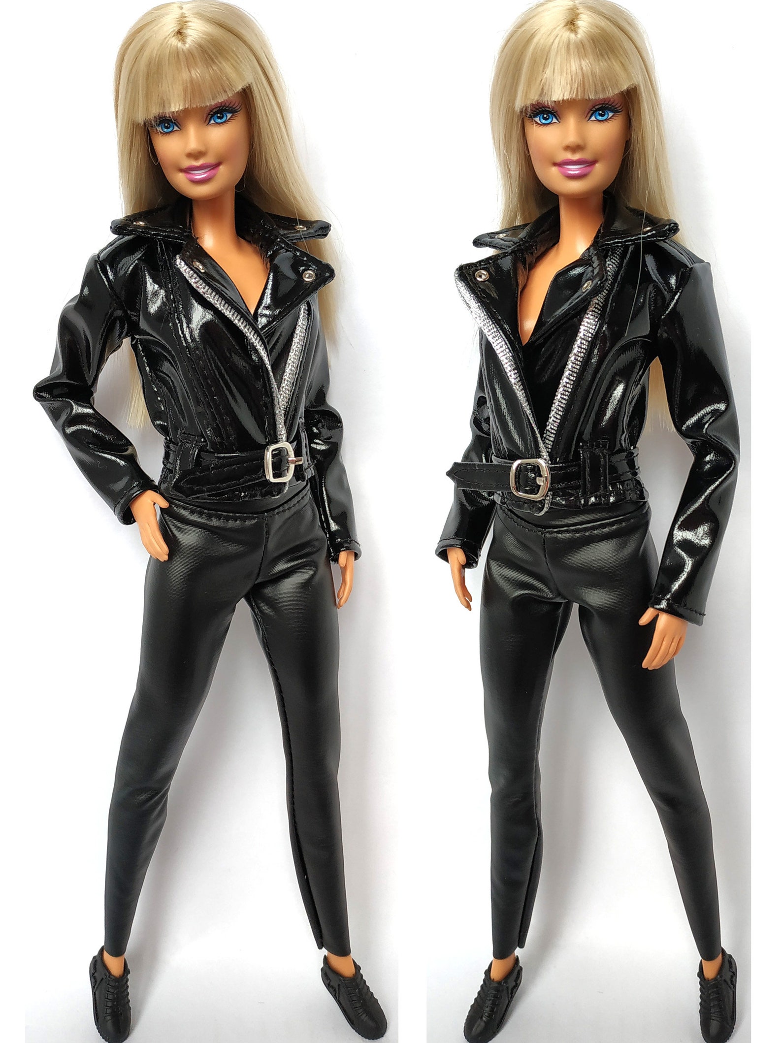 barbie leather dress