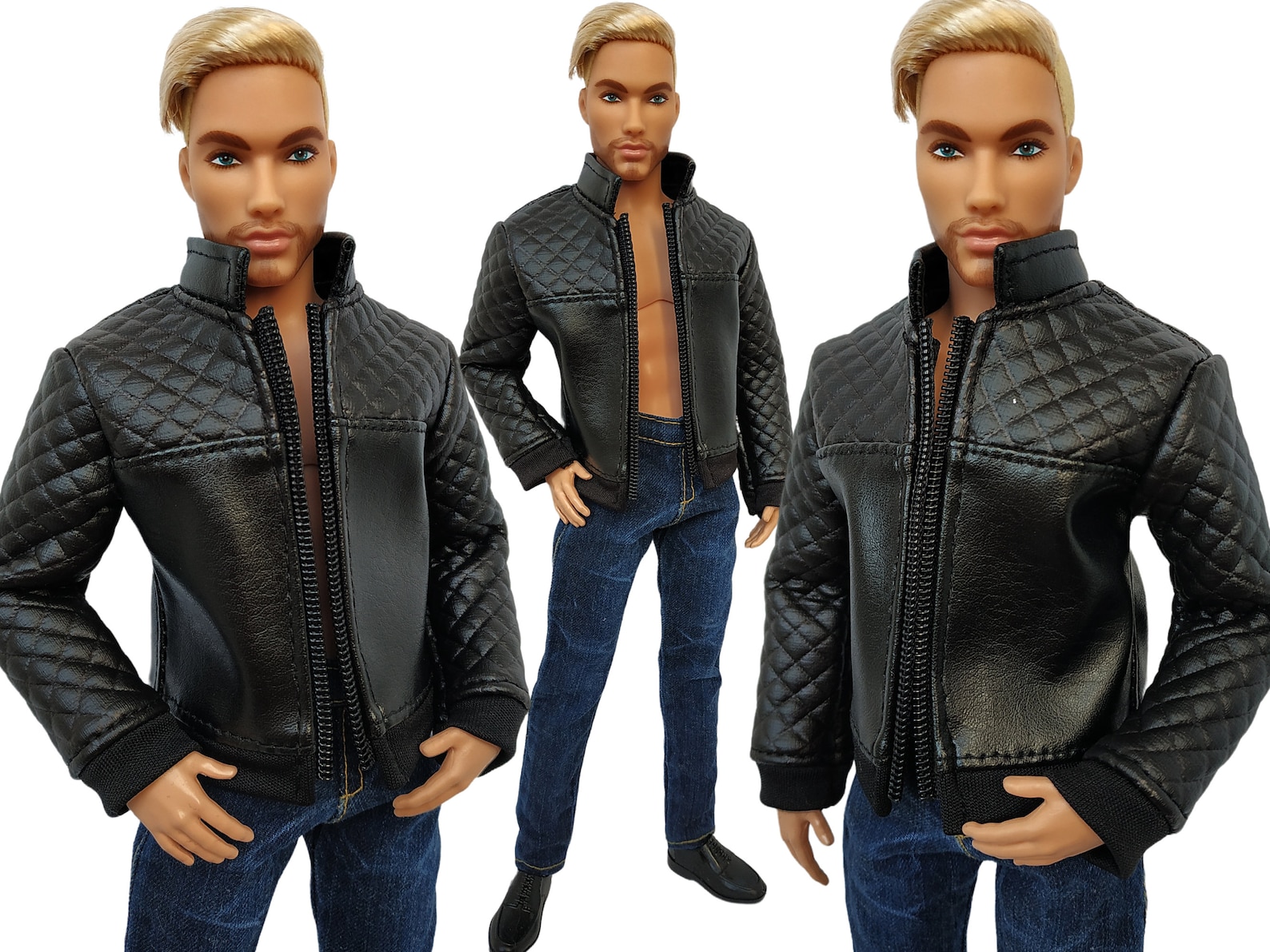 Miunana 12-Inch Boy Doll Clothes Set - 5 Outfits With 3 Pairs Shoes For Male Dolls