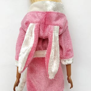 Handmade Robe with Ears, Bathrobe: Clothes for doll 11.5 inch image 13