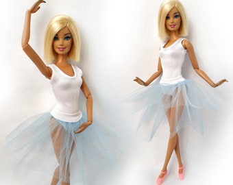 Danseuse robe Barbie  Tutu N°4  tenue Ballerine pour poupée