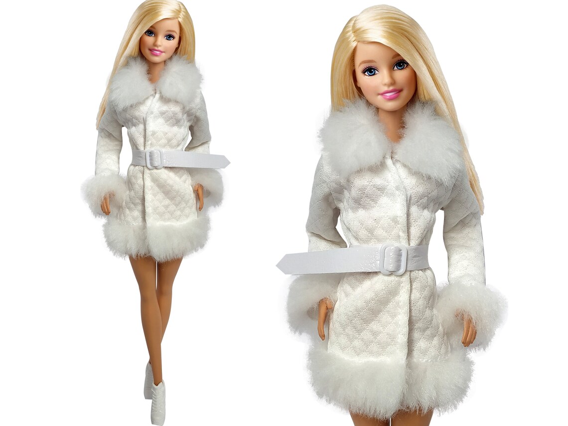 Barbie clothes Barbie winter coat Barbie jacket Barbie | Etsy