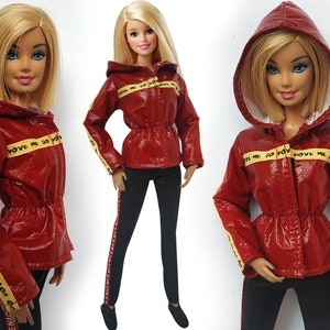 Doll clothes - Jacket for doll 11.5 inch - Doll winter coat, Doll outfit, Clothes for doll, Fashion doll clothes made to move Fashionistas
