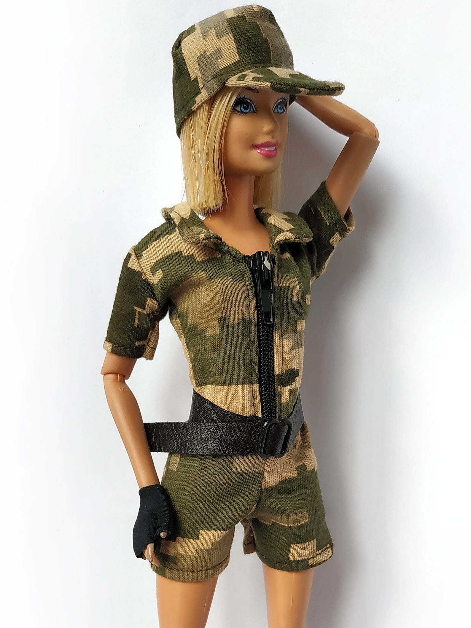 Barbie doll clothes Barbie camouflage military uniform | Etsy